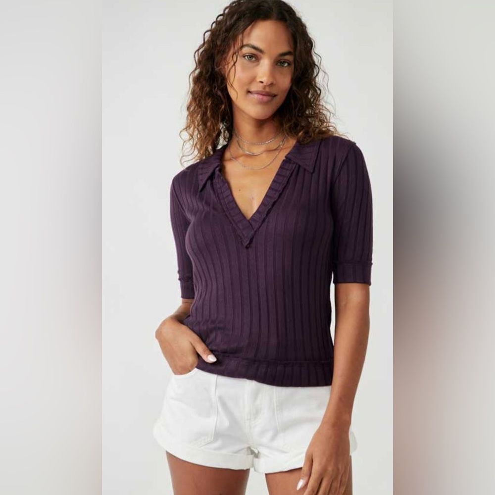 Free People Krystal Polo